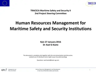 Challenges in Human Resources Management for Maritime Safety and Security Institutions