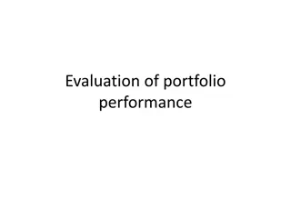 Portfolio Performance Evaluation Techniques