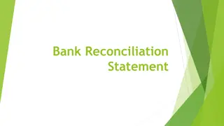 Understanding Bank Reconciliation Statements