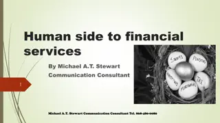 The Human Side of Financial Services by Michael A. T. Stewart