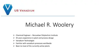 Insights into the Vanadium Industry and Chemical Compounds