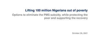 Strategies for Lifting 100 Million Nigerians Out of Poverty