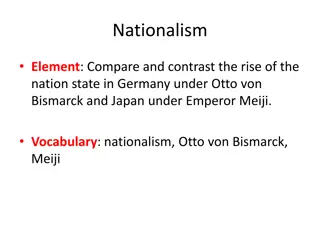 A Comparative Analysis of Nationalism: Bismarck's Germany vs. Meiji Japan