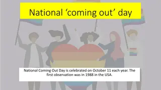 National Coming Out Day: History and Significance