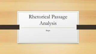 Guide to Rhetorical Passage Analysis