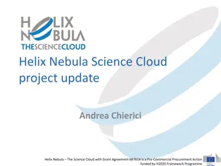 Helix Nebula Science Cloud Project Overview