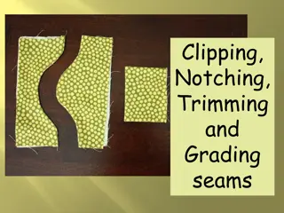 Enhance Your Sewing Projects with Clipping, Notching, Trimming, and Grading Techniques