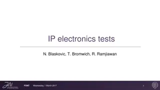 Anomalous IP Processing Electronics Diagnostic Tests