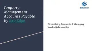 Property Management Accounts Payable by Exo Edge