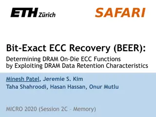 The Impact of On-Die ECC on DRAM Error Characteristics