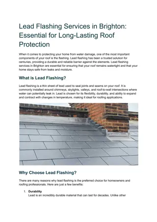 Lead Flashing Services in Brighton_ Essential for Long-Lasting Roof Protection