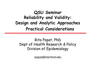 Understanding Measurement Error, Reliability, and Validity in Research