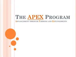 The Apex Program: Advancing Through Pardons and Expungements