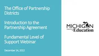 Introduction to Partnership Agreement Fundamentals in Districts - Webinar on December 14, 2022