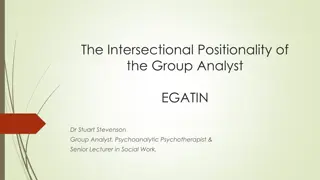 Exploring the Role of Group Analyst in Addressing Structural Oppression