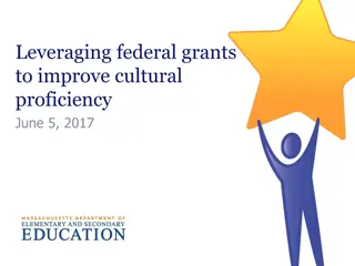 Leveraging Federal Grants for Cultural Proficiency Improvement