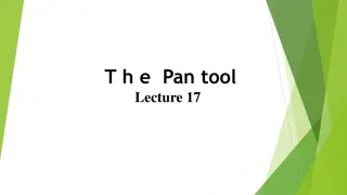 Overview of the Pan Tool in Design Software