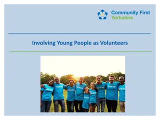 Exploring Youth Volunteer Engagement and Social Action