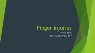 Finger Injuries and Proper Assessment Guidelines