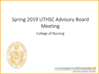 UTHSC College of Nursing Enrollment Trends and Demographics 2018-2019