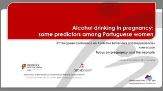 Alcohol Use in Pregnancy: Predictors Among Portuguese Women