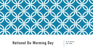 National De-Worming Day and Deworming Efforts in India