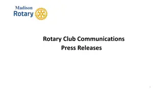 Developing an Effective Communications Strategy for Rotary Club