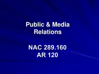 Comprehensive Guide to Public and Media Relations in NDOC Facilities