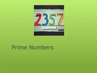 Prime Numbers