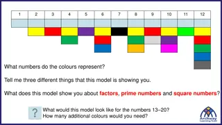 Exploring Numbers with Eratosthenes' Sieve and Prime Factorization