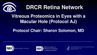 Vitreous Proteomics in Macular Hole Patients Study