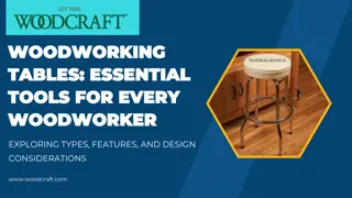 Woodworking Tables Essential Tools for Every Woodworker