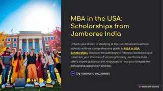 MBA in the USA Scholarships: A Complete Guide to Funding Your Education