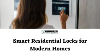 Smart Residential Locks for Modern Homes (2)