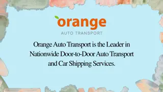 Efficient Auto Dealership Shipping Services in Orange County