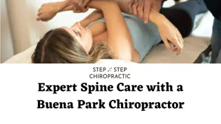 Expert Spine Care with a Buena Park Chiropractor