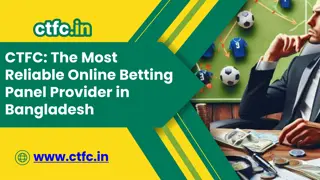 Top Betting Panel Provider in Bangladesh | Reliable Solutions by CTFC