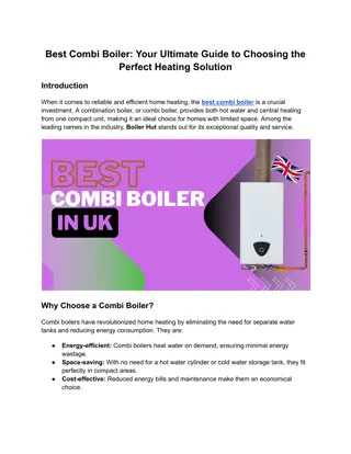 Best Combi Boiler_ Your Ultimate Guide to Choosing the Perfect Heating Solution