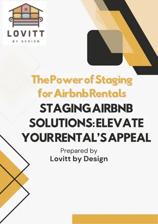 Staging Airbnb Solutions- Elevate Your Rental’s Appeal