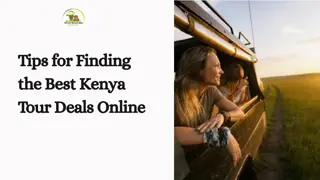 Tips for Finding the Best Kenya Tour Deals Online