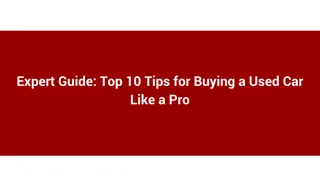 Expert Guide_ Top 10 Tips for Buying a Used Car Like a Pro