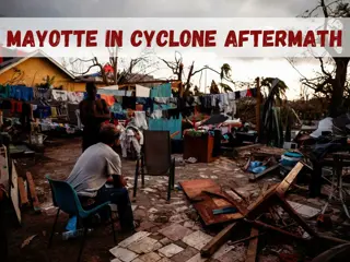 Mayotte in cyclone aftermath