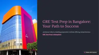 Ace Your GRE: Best Test Prep in Bangalore