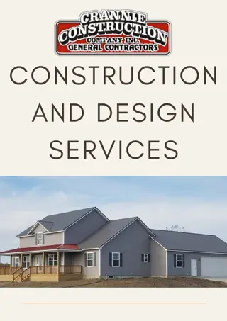 Comprehensive Construction and Design Services for Custom Homes and Restorations