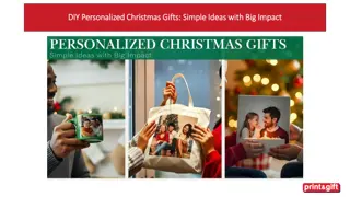 DIY Personalized Christmas Gifts Simple Ideas with Big Impact