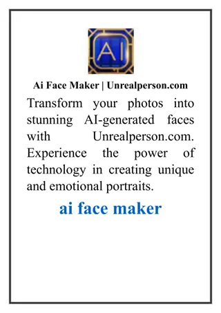 Ai Face Maker  Unrealperson