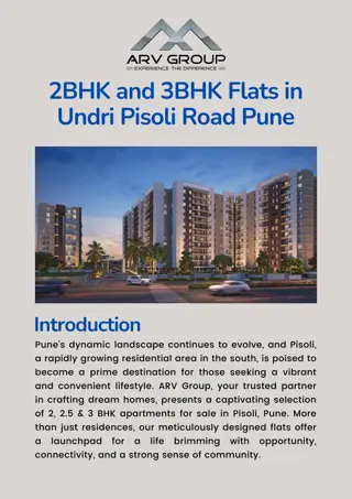 2BHK and 3BHK Flats in Undri Pisoli Road Pune | ARV New Town