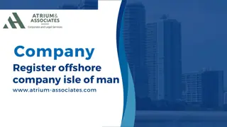 Register offshore company isle of man