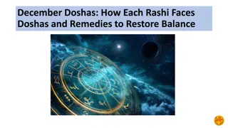 December Doshas How Each Rashi Faces Doshas and Remedies to Restore Balance