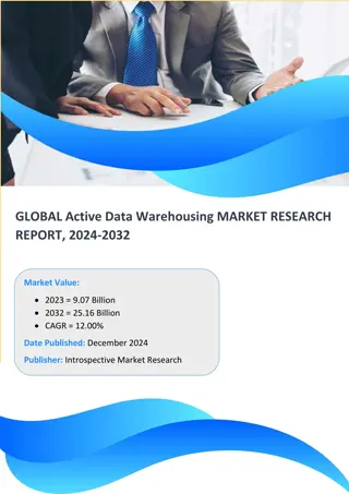 GLOBAL Active Data Warehousing MARKET RESEARCH  REPORT, 2024-2032